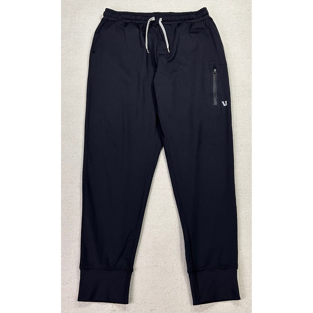 Vuori Sunday Performance Joggers Mens Medium Black V416 Tapered Sweatpants